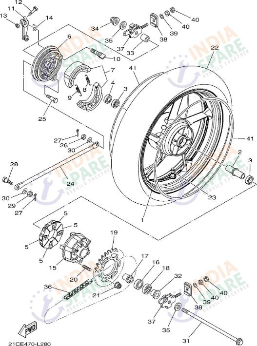 REAR WHEEL